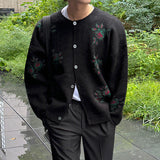 ジャカードフラワーカーディガンCT1202