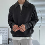 ハーフジップベーシックニット（2COLOR）CT1169