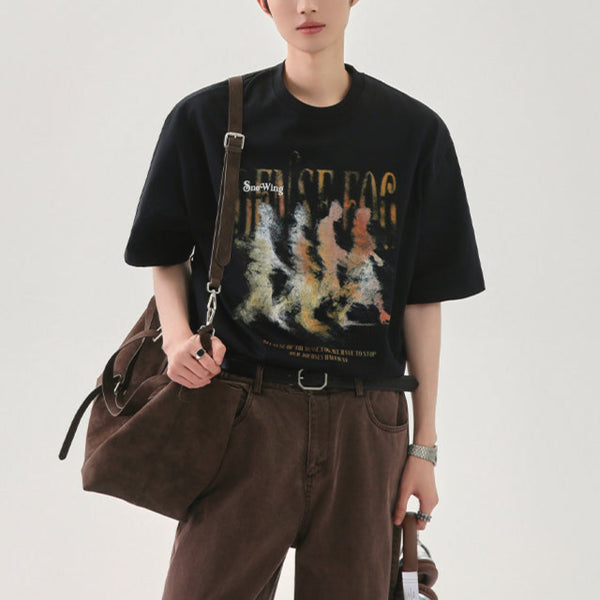 シャドースモークTシャツ（4COLOR）CT1137