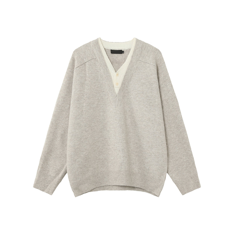 フェイクツーピースニット（3COLOR）CT1173