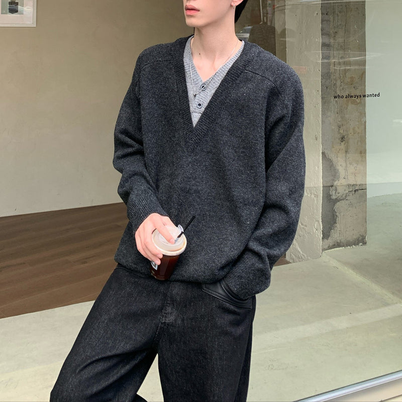 フェイクツーピースニット（3COLOR）CT1173