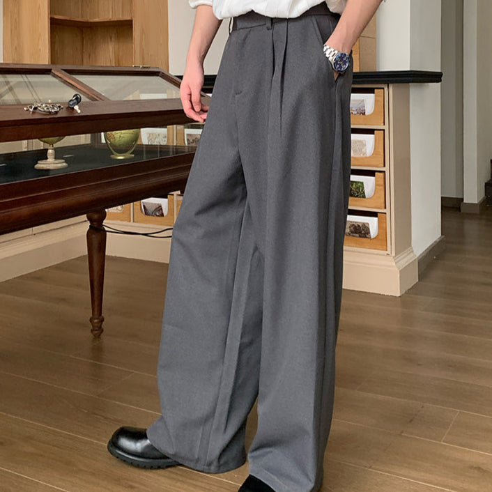 ドレープタックワイドレッグパンツ（2COLOR）CB1066