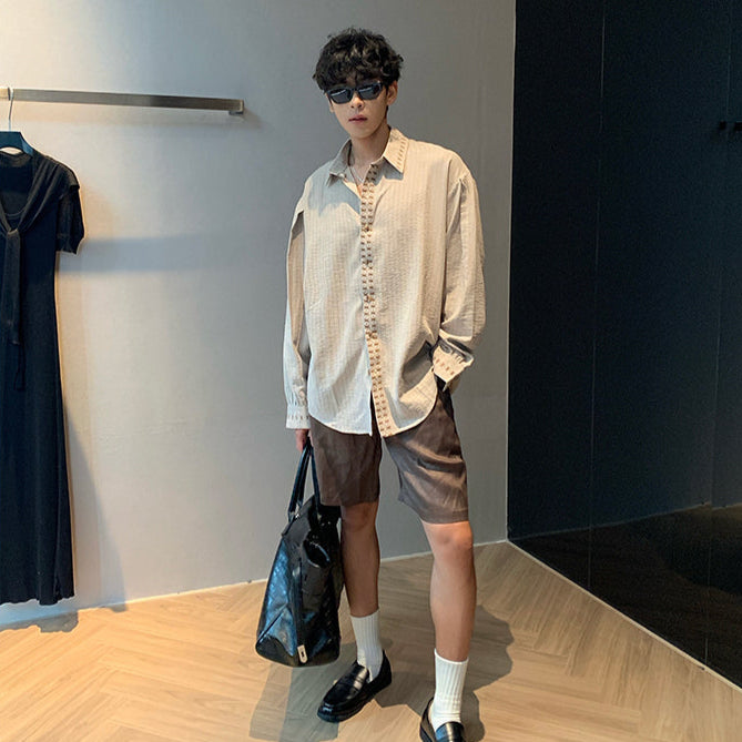 ポイントステッチシャツ（2COLOR）CT1163