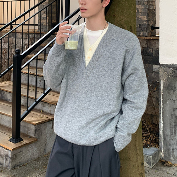 フェイクツーピースニット（3COLOR）CT1173