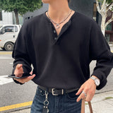 リブヘンリーネックカットソー（2COLOR）CT1209