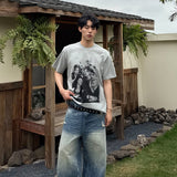 フェイスグラフィックTシャツ（2COLOR）CT1243