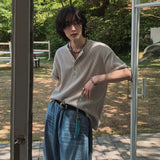 ヘンリーネックワッフルカットソー（2COLOR）CT1223