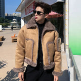 リバーシブルシアリングコートCJ1063