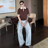 ストライプドレープパンツ（2COLOR）CB1081