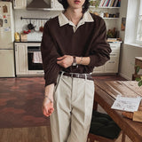 バイカラーポロカットソーCT1192