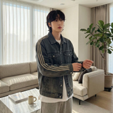 スリーラインデニムジャケットCJ1077