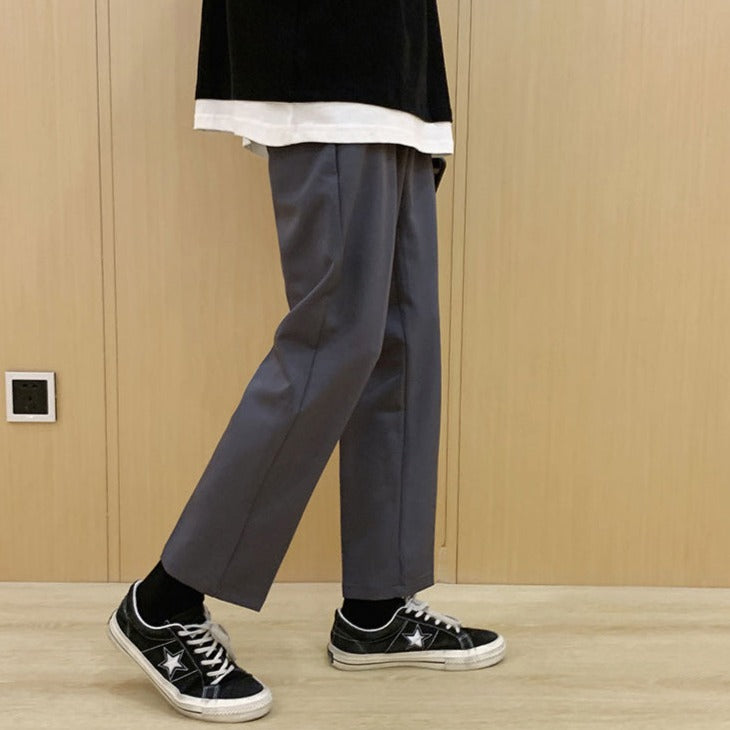 ベーシックストレートパンツ（4COLOR）CB1020